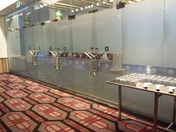 Frosted Film Installed At Crown Casino Perth Frosted film installed at Crown Casino Perth